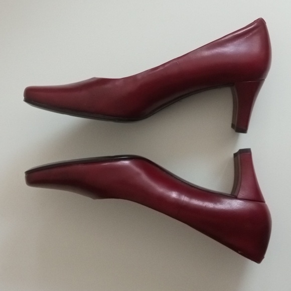 👠Liz Claiborne | Burgundy Heels, Pumps | Size 8M - Picture 9 of 13
